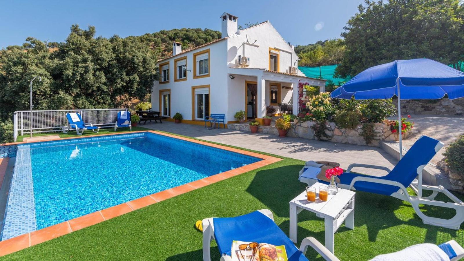 Casa La Primorosa El Gastor By Ruralidays Villa Bagian luar foto