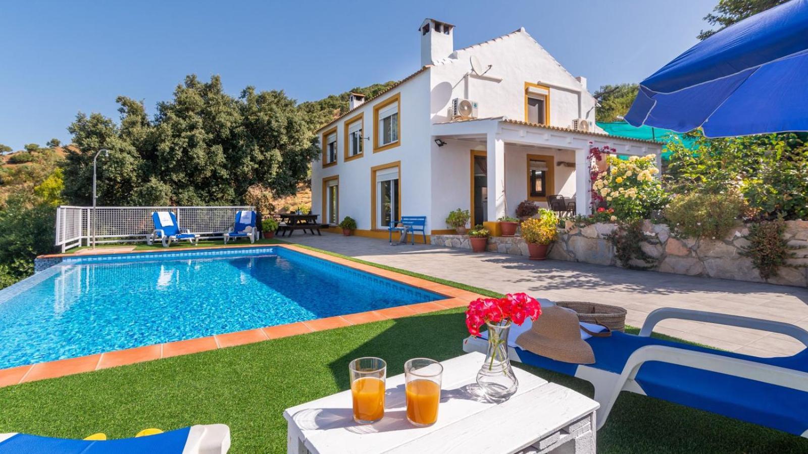 Casa La Primorosa El Gastor By Ruralidays Villa Bagian luar foto